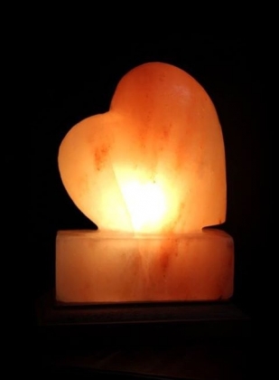 Heart Salt Lamp